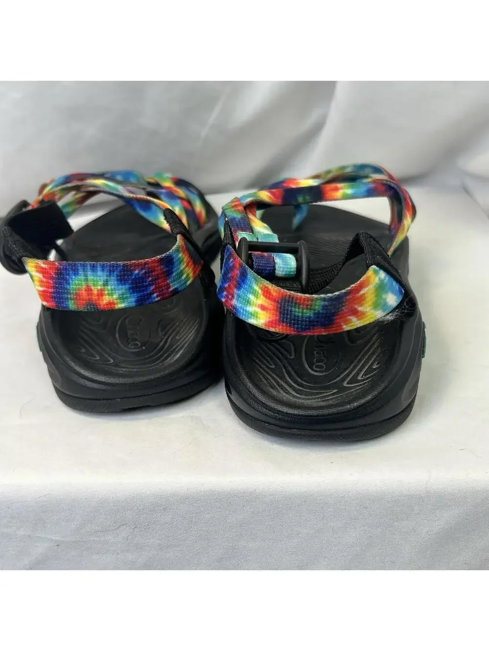 Chaco zvolv x2 Outdoor Strappy Sandles Tie-Dye Outdoor Hiking SZ 7 EUC